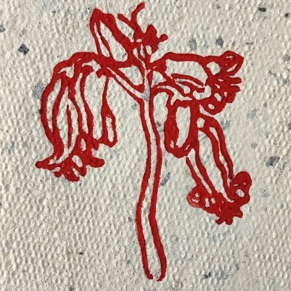 Flower I (Red)